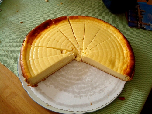 Cheese cake - detox dinner